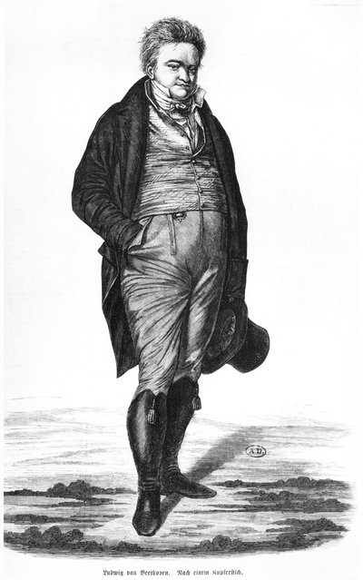 Ludwig van Beethoven (1770-1827) von German School