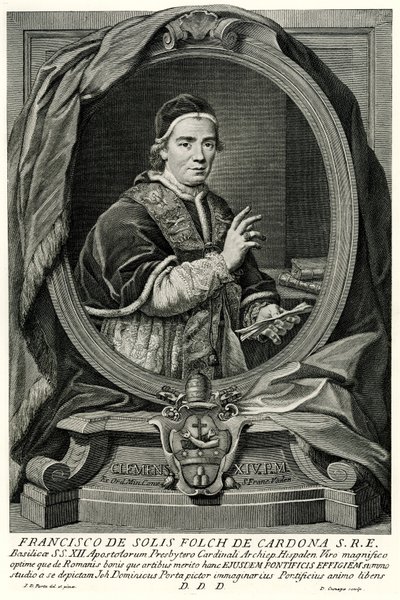 Papst Clemens XIV. von German School