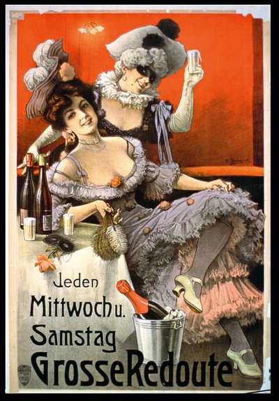 Plakat für Grosse Redoute von German School