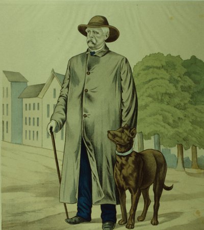 Prinz Otto von Bismarck in Friedrichsruh von German School