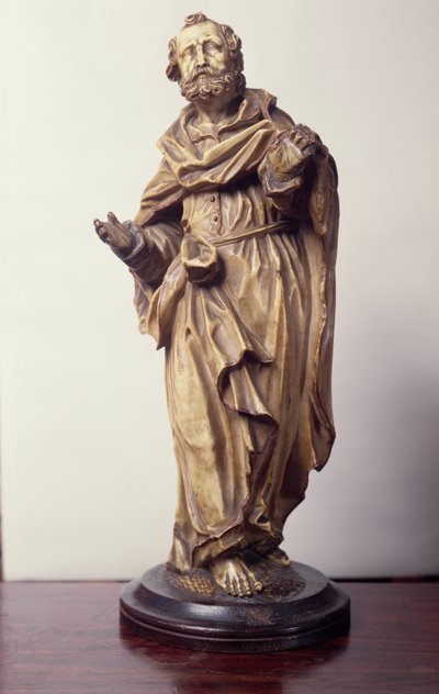Statuette eines Heiligen, Niederrhein von German School
