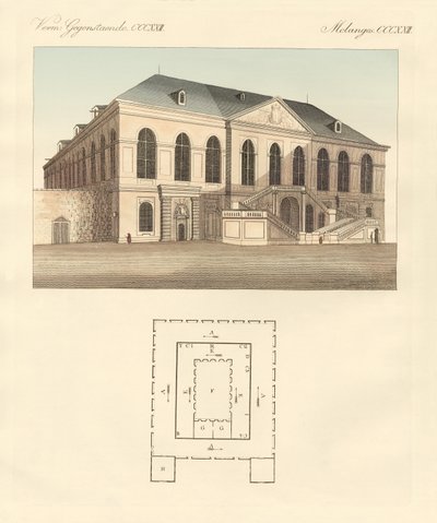 Seltsame Gebäude von German School