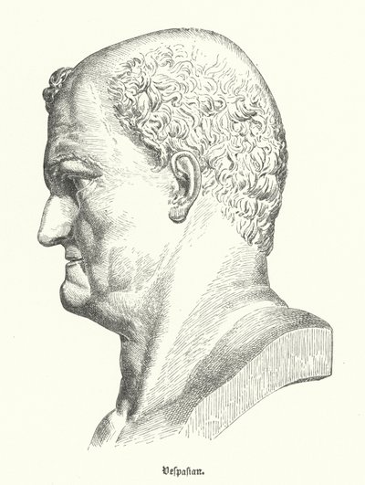 Vespasian, römischer Kaiser von German School