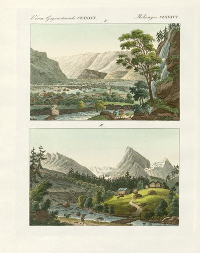 Ansichten der Schweiz von German School