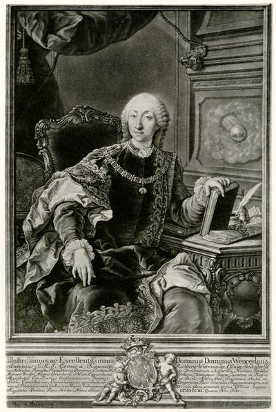 Wenzel Anton Fürst von Kaunitz von German School