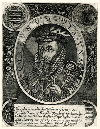 William Cecil Lord Burleigh von German School