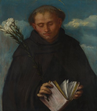 Heiliger Filippo Benizzi, ca. 1524 von Gerolamo Romanino