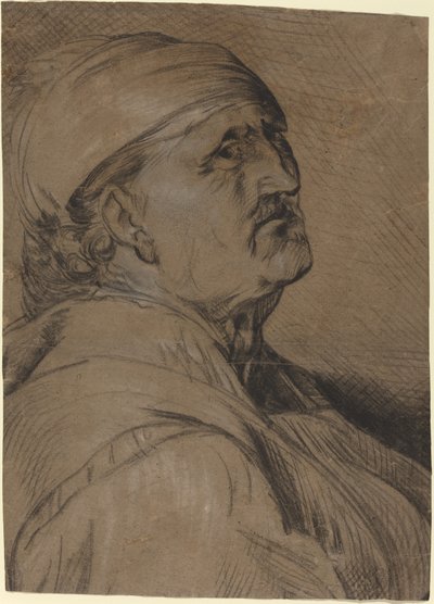 Kopf eines alten Mannes von Gerrit Claesz Bleker