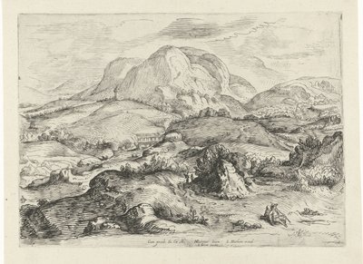 Berglandschaft (Landschaften) von Gerrit Gauw
