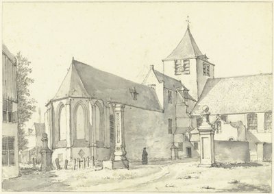 Die Kirche in Laeken bei Brüssel von Gerrit Lamberts