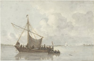 Flusslandschaft von Gerrit Lamberts