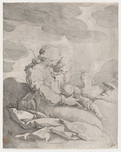 Glaube, Hoffnung und Liebe, ca. 1593 von Gerrit Pietersz Sweelink
