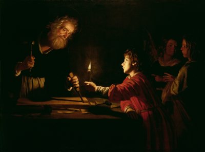 Die Kindheit Christi, ca. 1620 von Gerrit van Honthorst