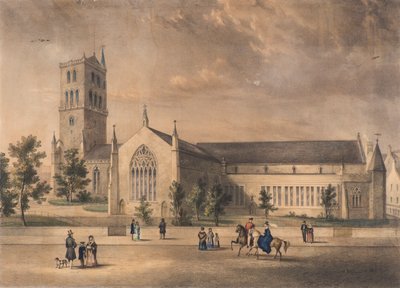Alter Turm und Kirchen Dundee von Gershom Gourlay Cumming