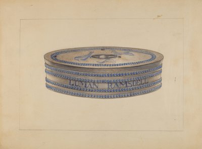 Tintenfass, ca. 1936 von Gertrude Lemberg