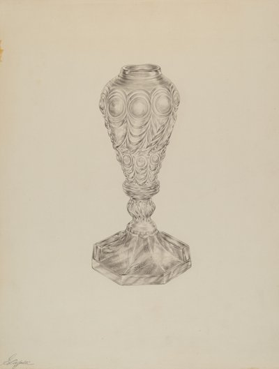 Lampe, ca. 1938 von Giacinto Capelli