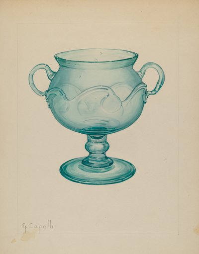 Krug, ca. 1937 von Giacinto Capelli