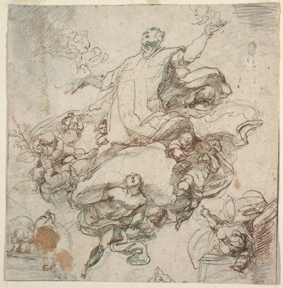 Verherrlichung des hl. Filippo Neri von Giacomo Farelli