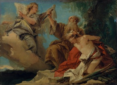 Das Opfer Isaaks von Giovanni Domenico Tiepolo