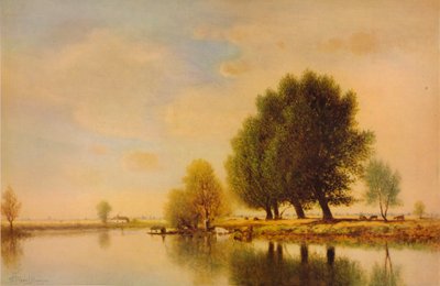 An der Seine, um 1885, 1938 von Gilbert Munger