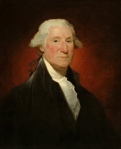 George Washington (Vaughan-Porträt) von Gilbert Stuart