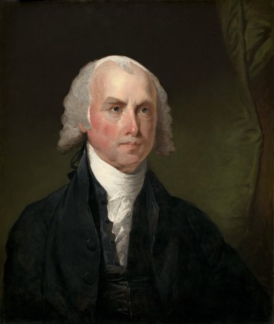James Madison von Gilbert Stuart