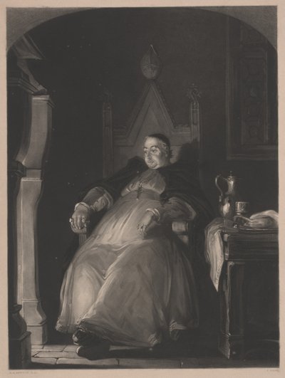 Abt Bonifatius von Gilbert Stuart Newton