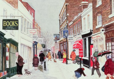 Flask Walk, Hampstead von Gillian Lawson
