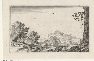 Flusslandschaft (Landschaften) von Gillis van Scheyndel (I)