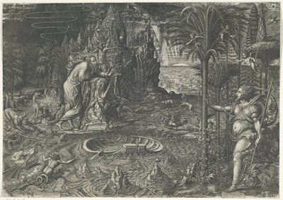 Allegorie des Lebens von Giorgio Ghisi