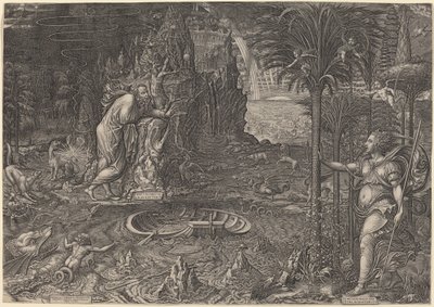 Allegorie des Lebens von Giorgio Ghisi