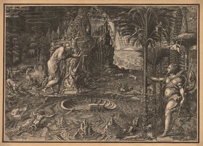 Allegorie des Lebens, 1561 von Giorgio Ghisi