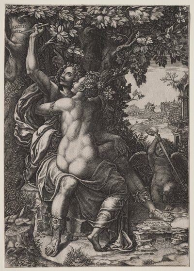 Angelica und Medoro von Giorgio Ghisi