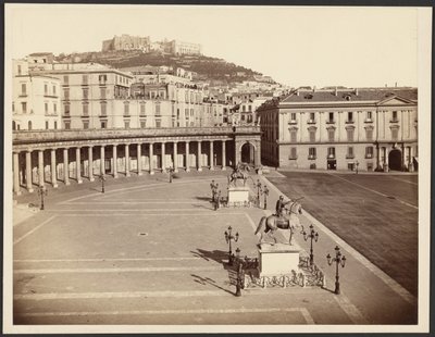 Neapel, Largo Palazzo von Giorgio Sommer