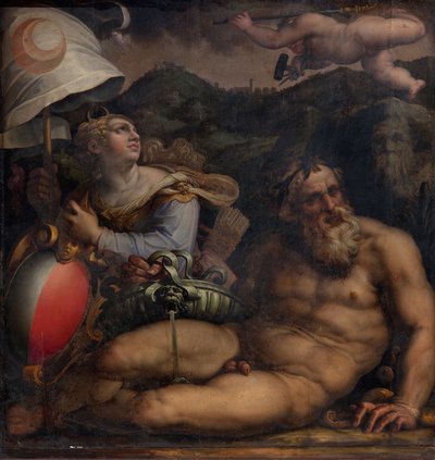 Allegorie von Fiesole, 1563-1565 von Giorgio Vasari