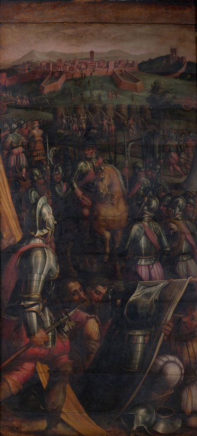 Eroberung von Casole, 1563-1565 von Giorgio Vasari