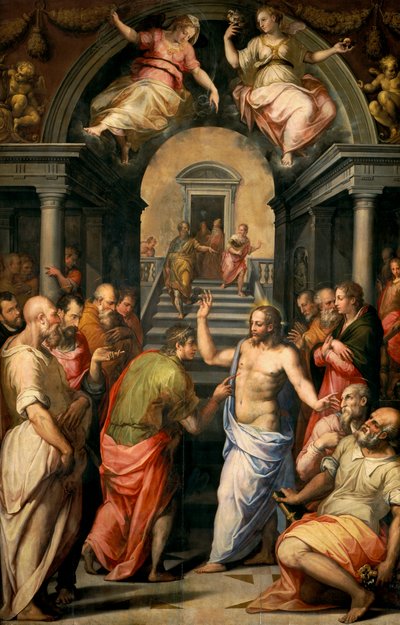 Der ungläubige Thomas, 1572 von Giorgio Vasari