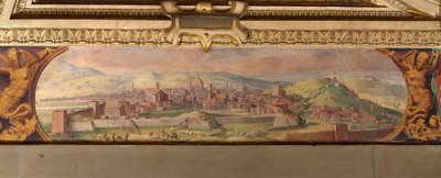Ansicht von Florenz, 1557-1558 von Giorgio Vasari