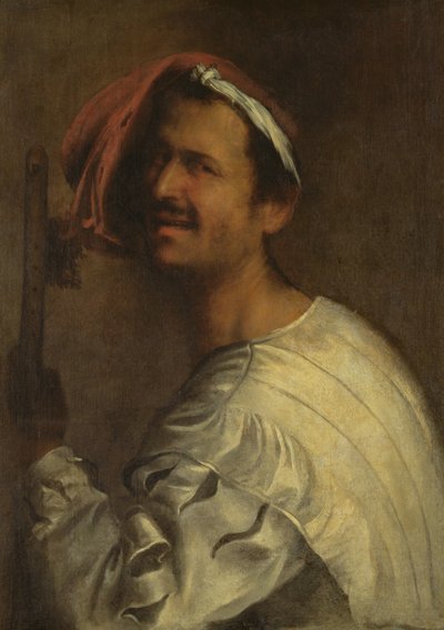 Sänger mit seiner Flöte von Giorgione da Castelfranco
