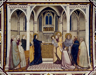 Darstellung im Tempel von Giotto (c.1266 1337)