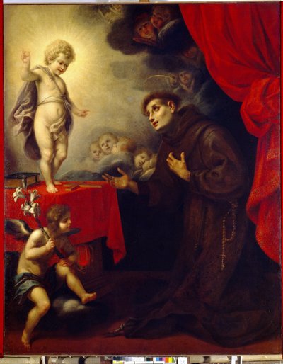Vision des Heiligen Antonius von Padua von Giovan Battista Montini
