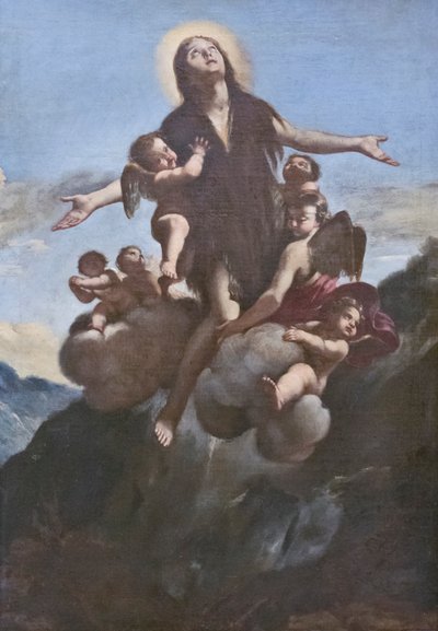 Himmelfahrt der hl. Maria Magdalena von Giovanni (school of) Lanfranco