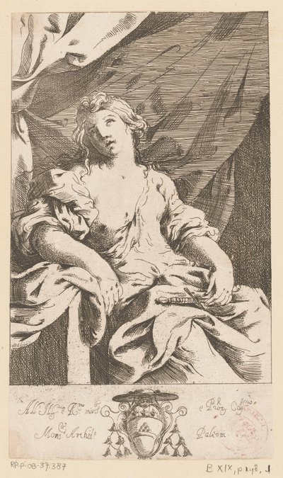 Lucretia von Giovanni Andrea Sirani