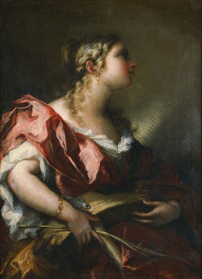 Heilige Katharina von Alexandria von Giovanni Antonio Pellegrini