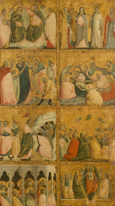 Szenen aus dem Leben Christi, Mitte der 1340er Jahre von Giovanni Baronzio