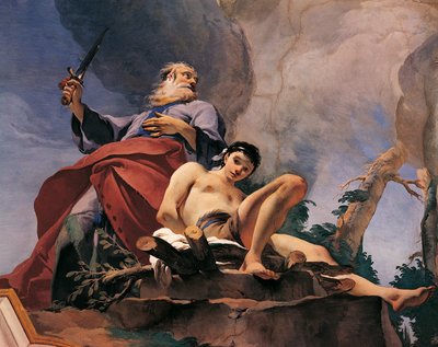 Die Opferung Isaaks von Giovanni Battista Tiepolo