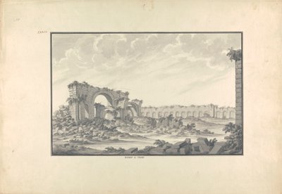 Ruinen in Troye von Giovanni Battista Borra