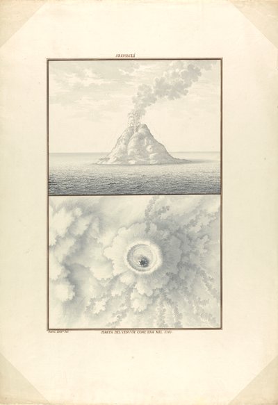 Stromboli von Giovanni Battista Borra