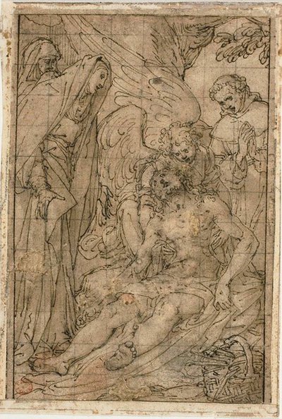 Pietà von Giovanni Battista Castello