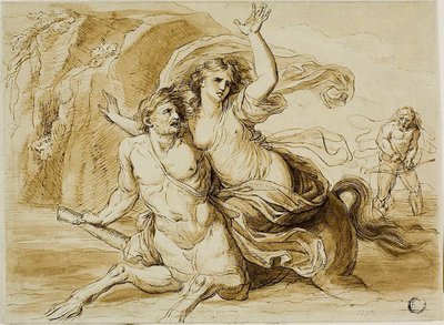 Raub der Deianira von Giovanni Battista Cipriani